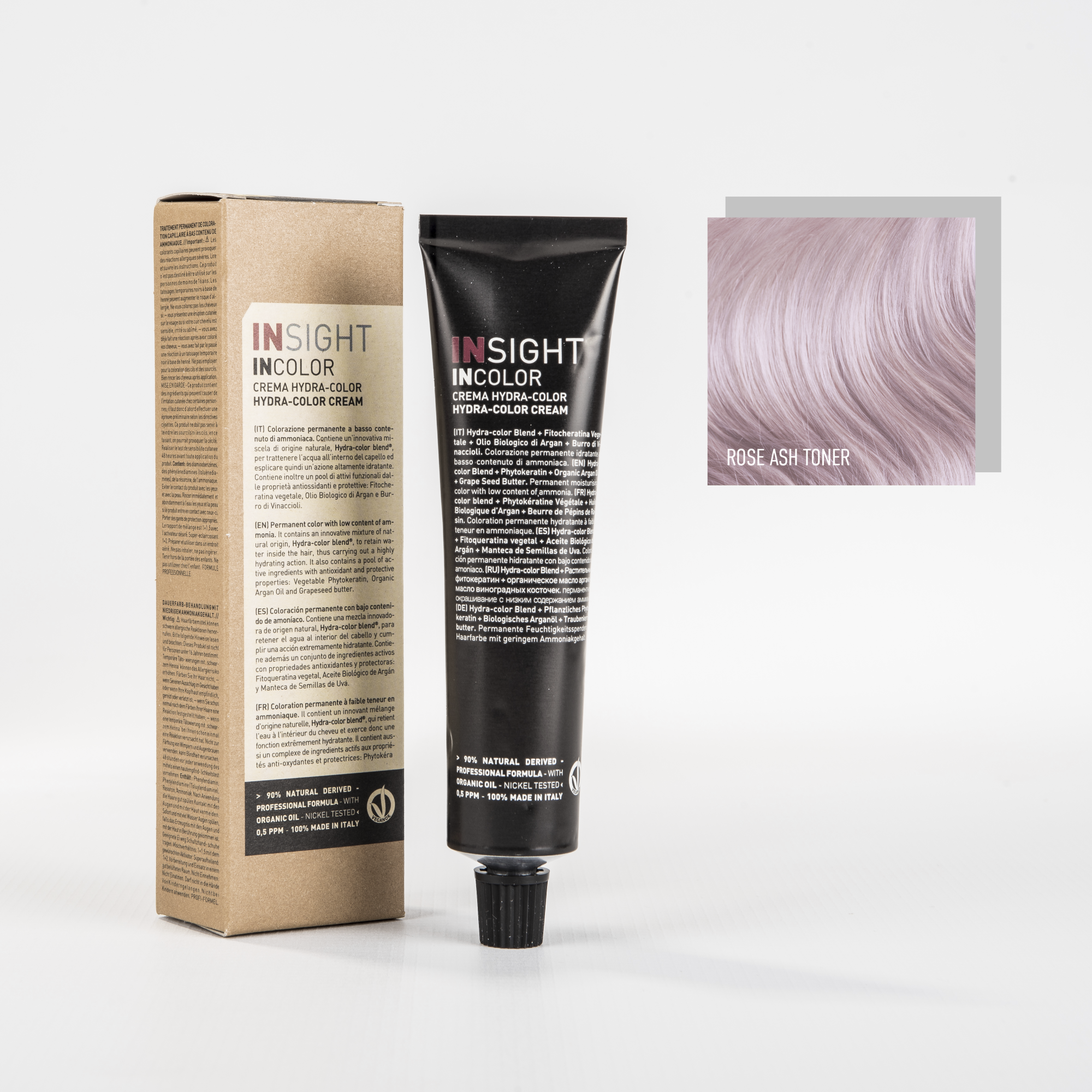 int334530, Тонер Розово пепельный rose ash toner (100 мл) inc140 rat/8217, insight INSIGHT Тонер перманентный розово-пепельный ROSE ASH/8217 100 мл — изображение 1
