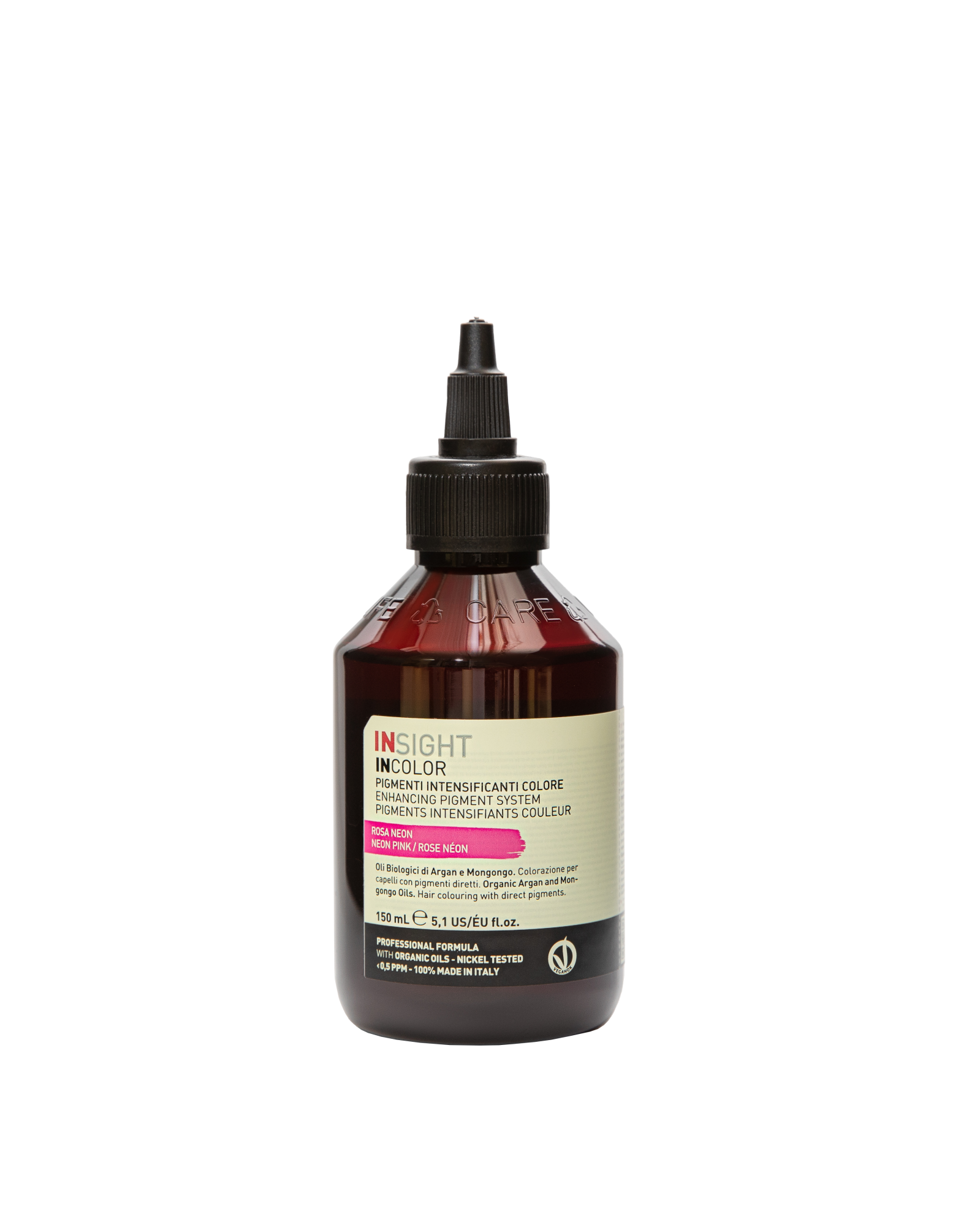 int334295/1, Прямой пигмент неоновый розовый neon pink (150 мл) inc124 012/8104, insight INSIGHT Прямой пигмент неоновый розовый NEON PINK 150 мл — изображение 1