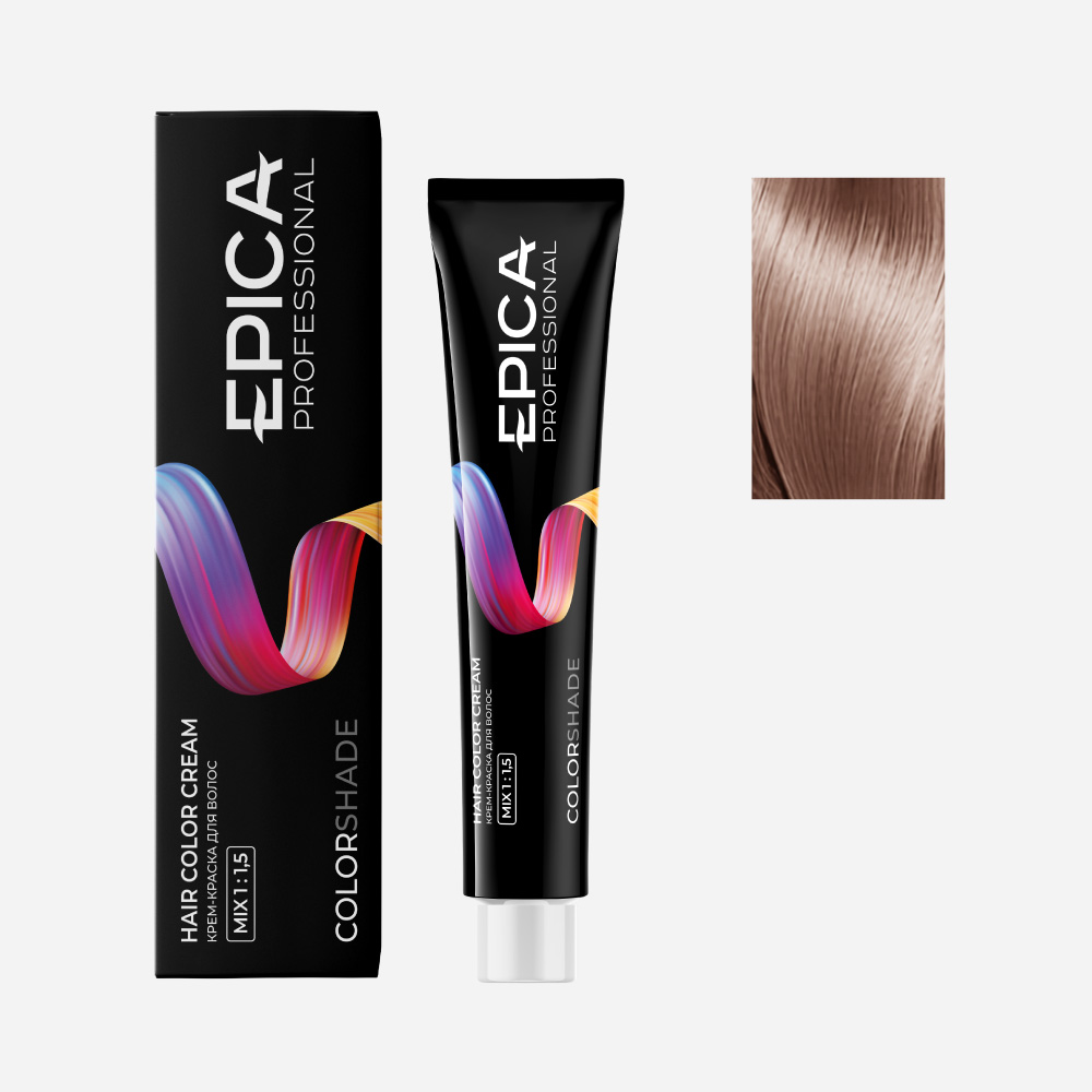 epi91212, 10.26 epica colorshade Крем краска светлый блондин перламутрово красный, 100 мл. EPICA Colorshade 10.26 Крем-краска светлый блондин перламутрово-красный 100 мл — изображение 1