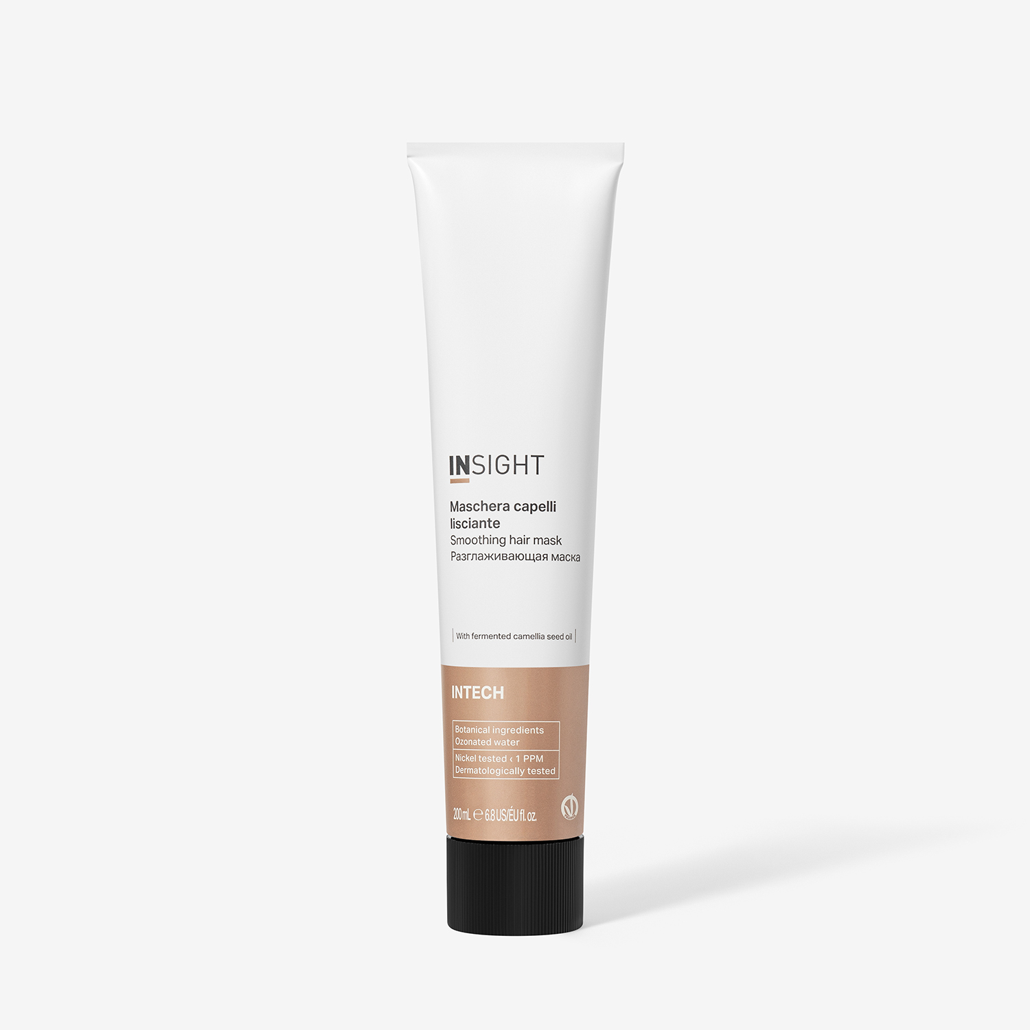 int334289/3, Разглаживающая маска smoothing hair mask new (200 мл) int312 b/1200, insight INSIGHT SMOOTHING HAIR MASK Разглаживающая маска 200 мл — изображение 1