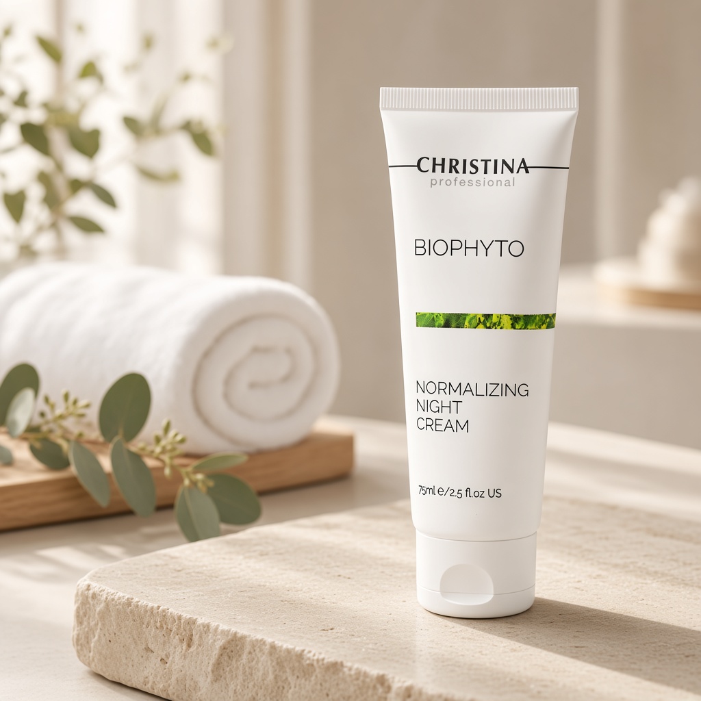 christina bio phyto normalizing night cream Нормализующий ночной крем 75 мл CHRISTINA Bio Phyto Normalizing Night Cream Нормализующий ночной крем 75 мл — изображение 1