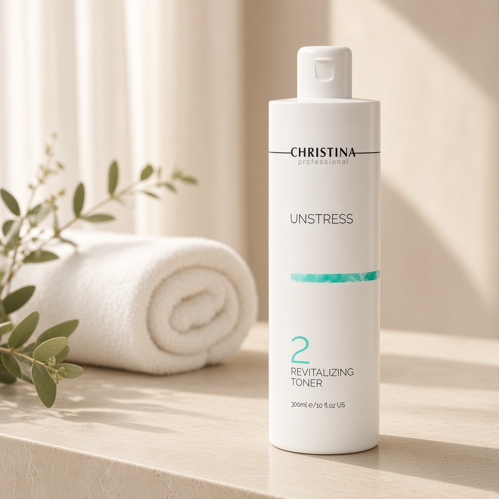 christina unstress revitalizing toner Восстанавливающий тоник 300 мл CHRISTINA Unstress Revitalizing Toner Восстанавливающий тоник 300 мл — изображение 1