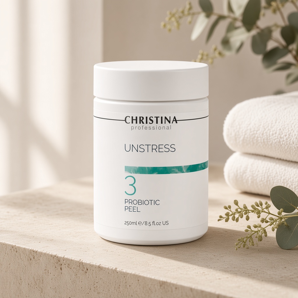 christina unstress probiotic peel Пилинг пробиотик 250 мл CHRISTINA Unstress Probiotic Peel Пилинг-пробиотик 250 мл — изображение 1