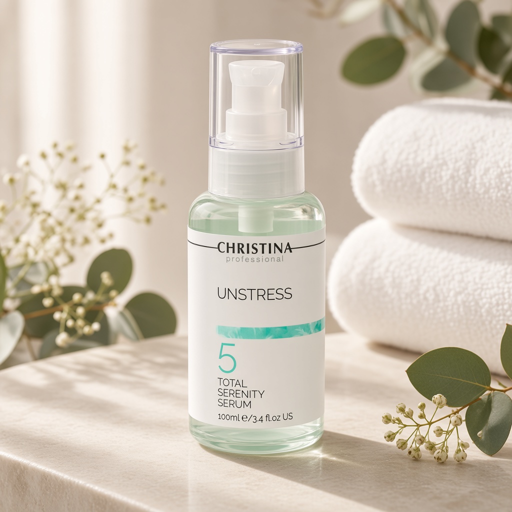 christina unstress total serenity serum Успокаивающая сыворотка Тоталь 100 мл CHRISTINA Unstress Total Serenity Serum Успокаивающая сыворотка Тоталь 100 мл — изображение 1