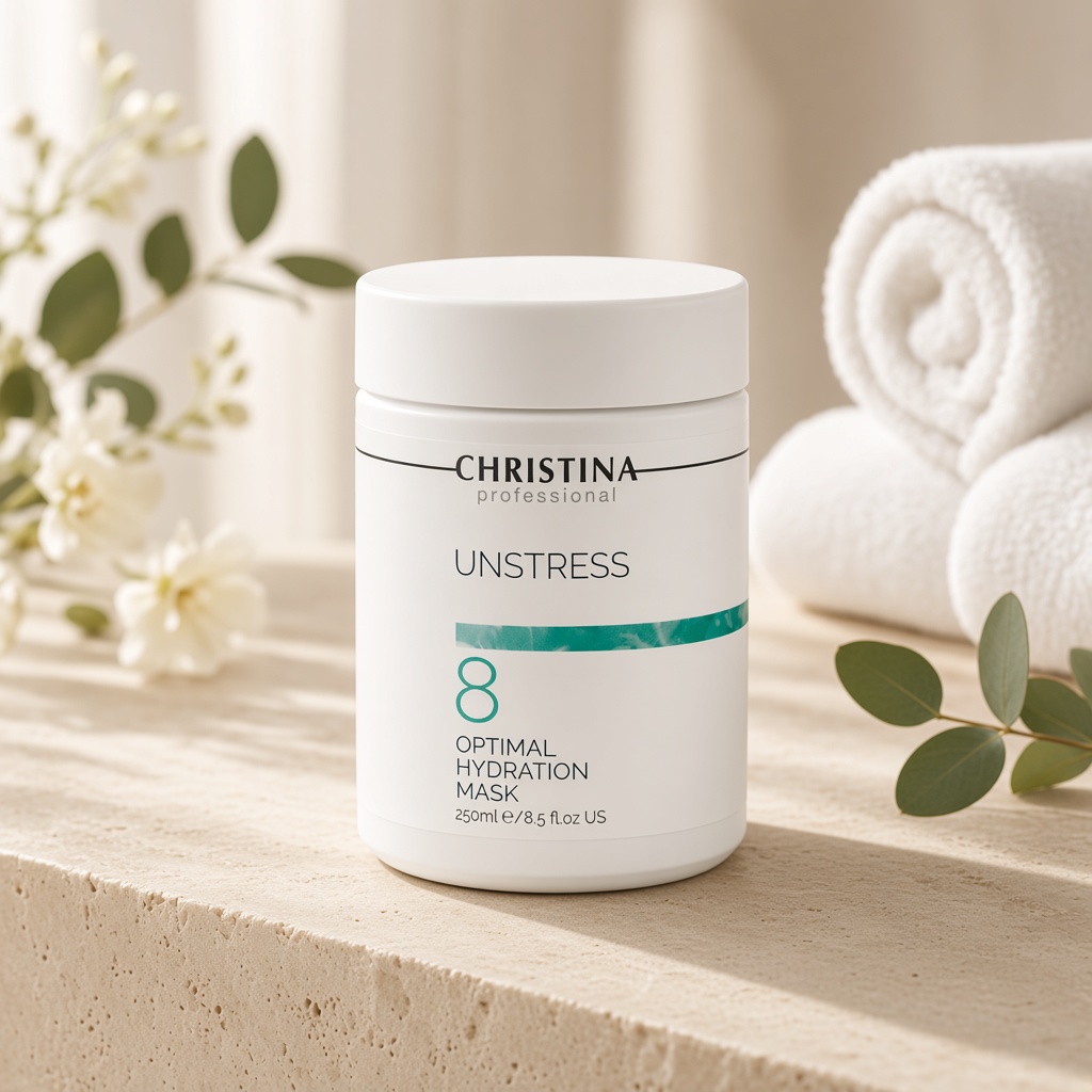 christina unstress optimal hydration mask Оптимальная увлажняющая маска 250 мл CHRISTINA Unstress Optimal Hydration Mask Оптимальная увлажняющая маска 250 мл — изображение 1
