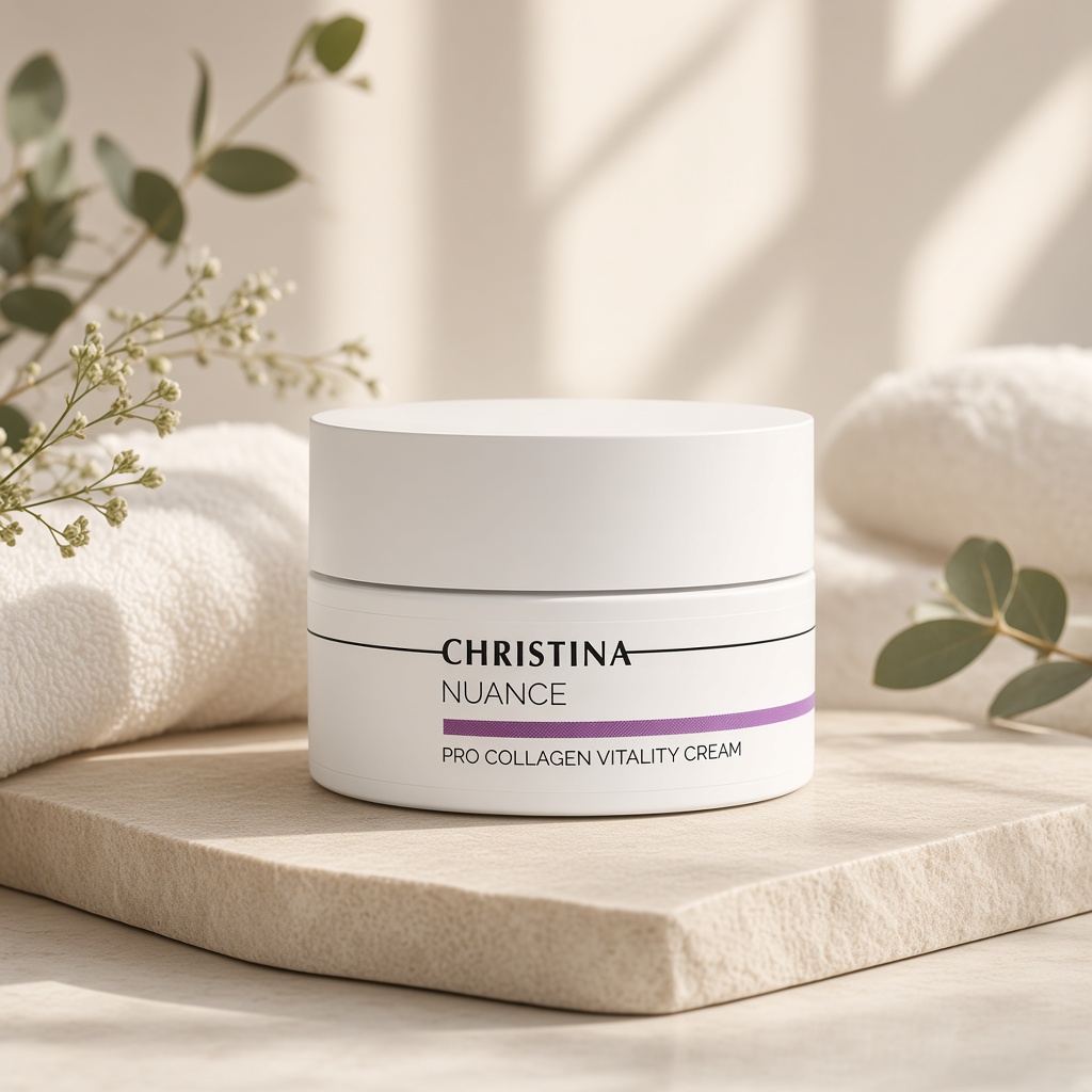 christina nuance pro collagen vitality cream Возрождающий крем с коллагеном 50 мл CHRISTINA Nuance Pro Collagen Vitality Cream Возрождающий крем с коллагеном 50 мл — изображение 1