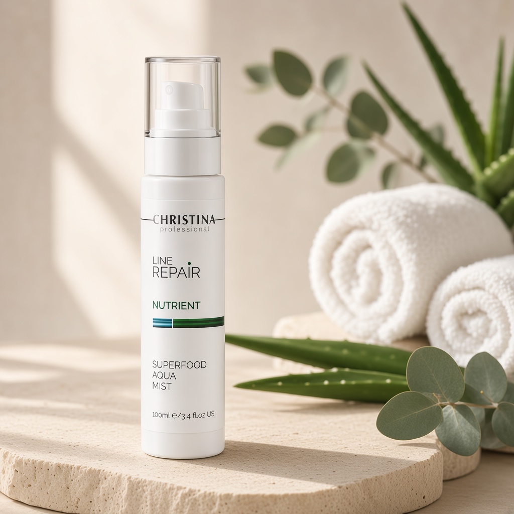 christina line repair nutrient superfood aqua mist Суперувлажняющий акваспрей 100 мл CHRISTINA Line Repair Nutrient Superfood Aqua Mist Суперувлажняющий акваспрей 100 мл — изображение 1