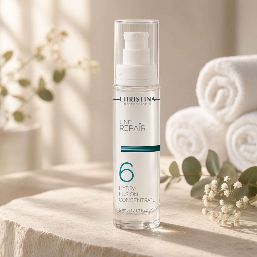 christina line repair hydra fusion concentrate Увлажняющая сыворотка концентрат шаг 6 50 мл CHRISTINA Line Repair Hydra Fusion Concentrate Увлажняющая сыворотка-концентрат шаг 6 50 мл — изображение 1