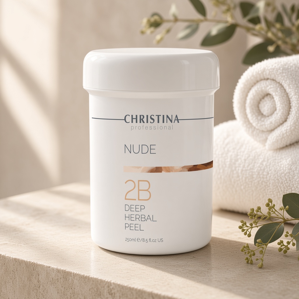 christina nude deep herbal peel Пилинг для тела глубокий растительный 250 мл CHRISTINA Nude Deep Herbal Peel Пилинг для тела глубокий растительный 250 мл — изображение 1