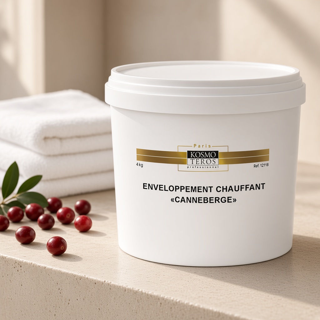 kosmoteros enveloppement lisse chauffant canneberge Горячее обертывание с клюквой 4 кг KOSMOTEROS Enveloppement Lisse Chauffant Canneberge Горячее обертывание с клюквой 4 кг — изображение 1