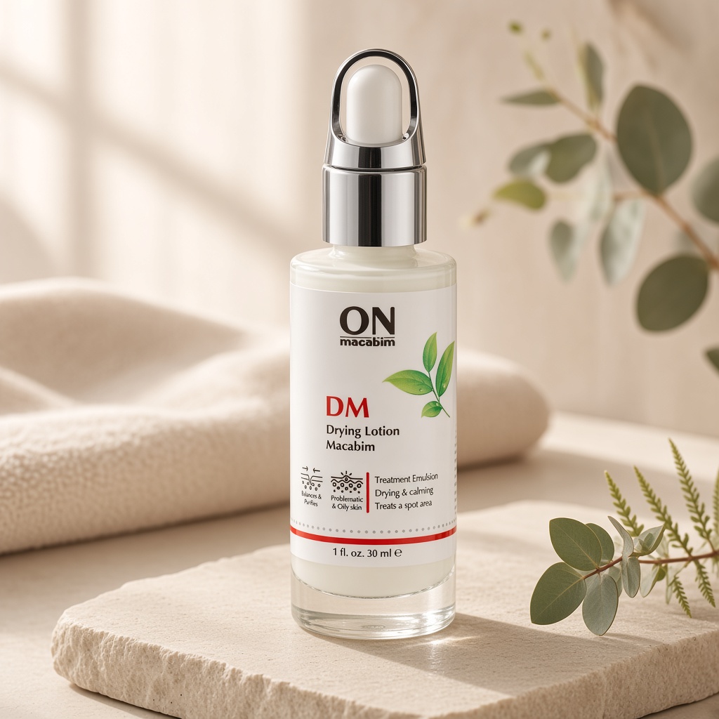 onmacabim dm drying lotion macabim Лосьон подсушивающий бактерицидный 30 мл ONMACABIM DM Drying Lotion Macabim Лосьон подсушивающий бактерицидный 30 мл — изображение 1
