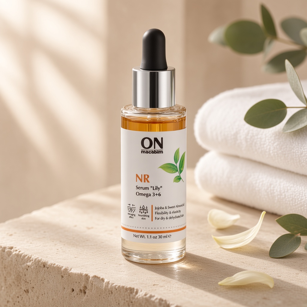 onmacabim nr serum lily omega 3+6 Питательная сыворотка 30 мл ONMACABIM NR Serum Lily Omega 3+6 Питательная сыворотка 30 мл — изображение 1