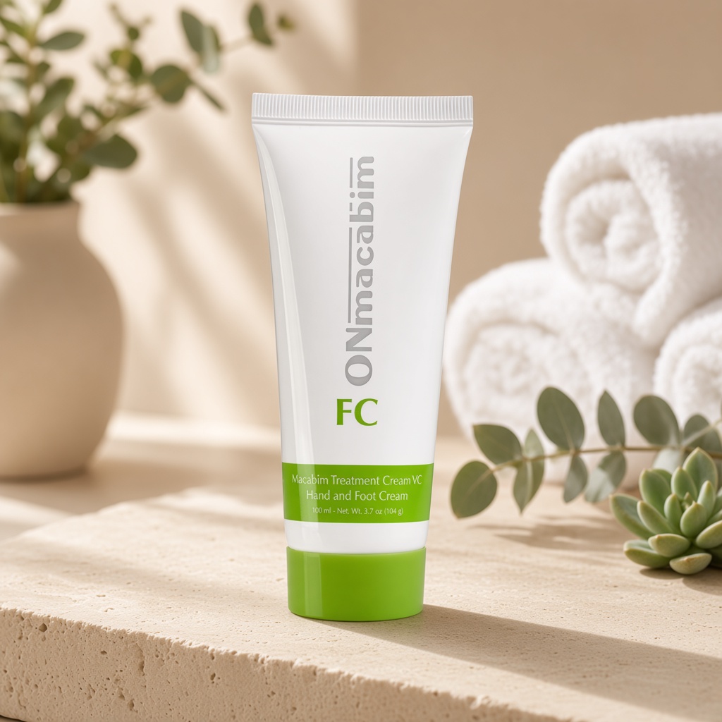 onmacabim fc macabim treatment cream vc Увлажняющий крем для рук и ног с экстрактом бессмертника 100 мл ONMACABIM FC Macabim Treatment Cream VC Увлажняющий крем для рук и ног с экстрактом бессмертника 100 мл — изображение 1