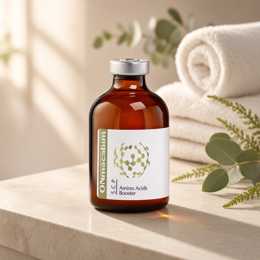 onmacabim s.c.p. cell therapy amino acids booster / Бустер "Аминокислотный коктейль" 50 мл ONMACABIM S.C.P. Cell Therapy Amino Acids Booster / Бустер "Аминокислотный коктейль" 50 мл — изображение 1