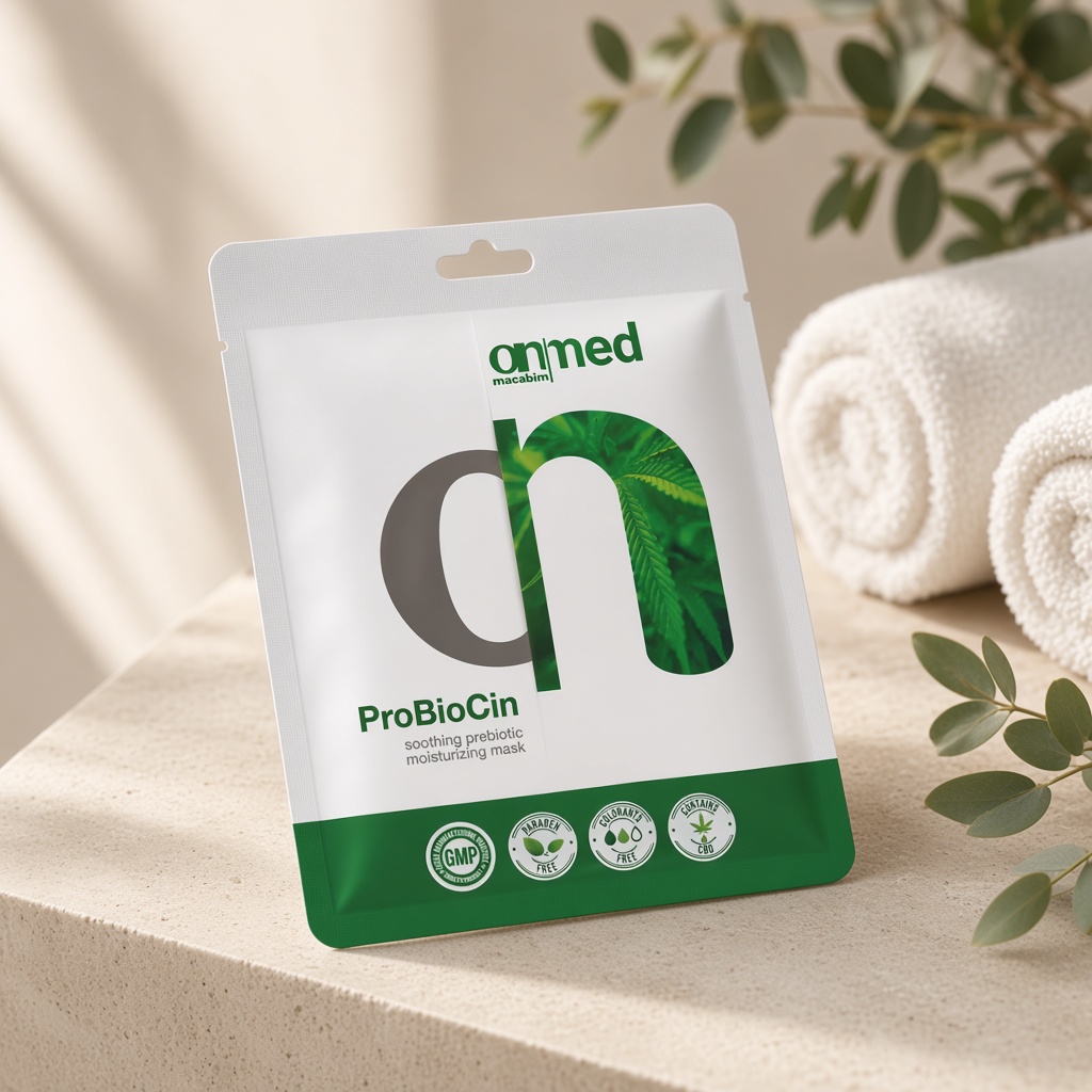 onmacabim probiocin Маска с пребиотиком 1 шт ONMACABIM Probiocin Маска с пребиотиком 1 шт — изображение 1