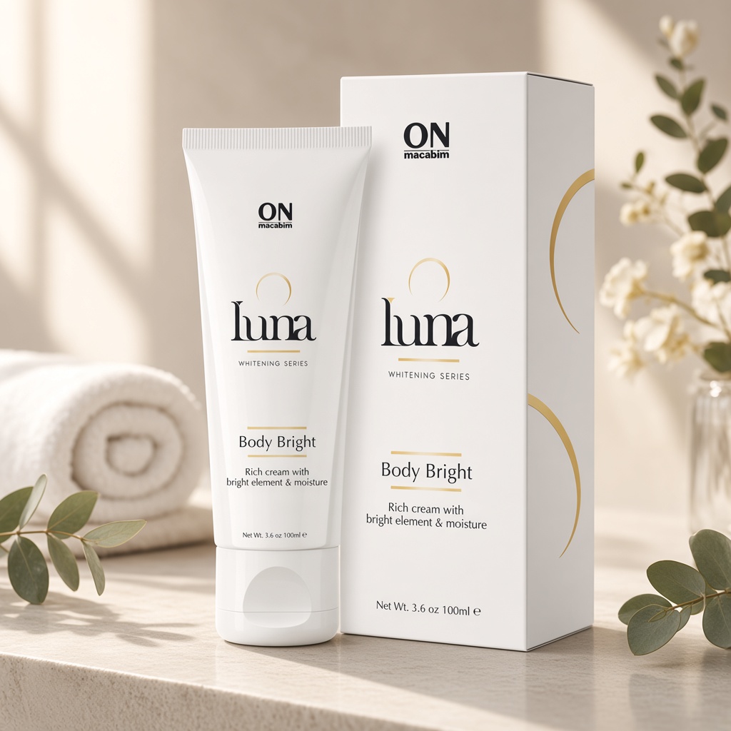 onmacabim luna body bright Осветляющий крем для тела 100 мл ONMACABIM Luna Body Bright Осветляющий крем для тела 100 мл — изображение 1